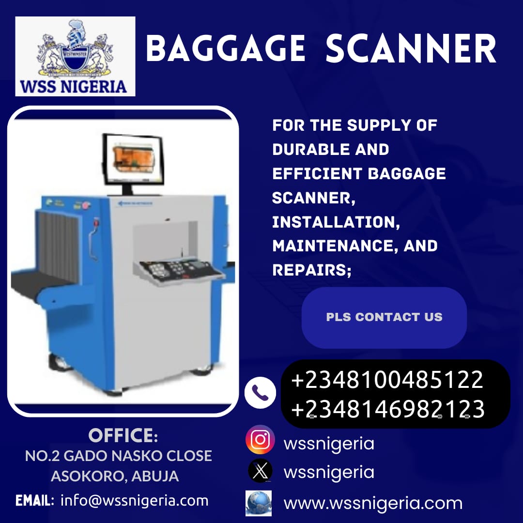 Unlock smooth travels with our comprehensive Baggage Scanner services! From seamless sales to expert installation, diligent maintenance, and swift repairs, we've got you covered. Your safety and efficiency are our top priorities. #BaggageScanner #Security #TravelSafe