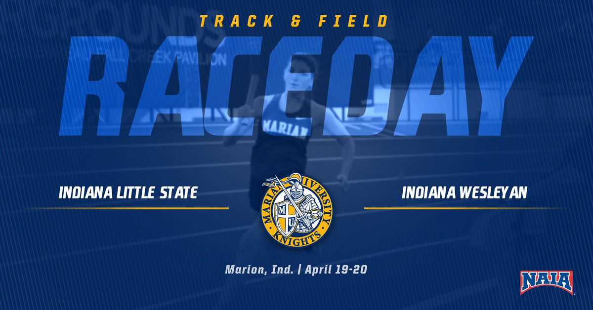 RACEDAY!!! @MarianTrackXC are on the road this weekend for the Indiana Little State Championships at IWU Friday and Saturday!!