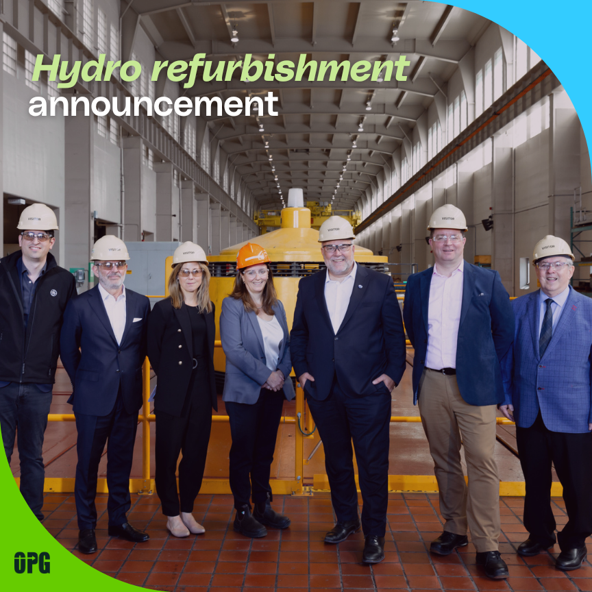Today, OPG & @GEVernova announced a partnership agreement to refurbish up to 5 Niagara hydro stations securing about 1,700 MW of clean, reliable power for Ontario’s future – enough to power about 1.7 million homes. Learn more about this important project: bit.ly/43WFNRn