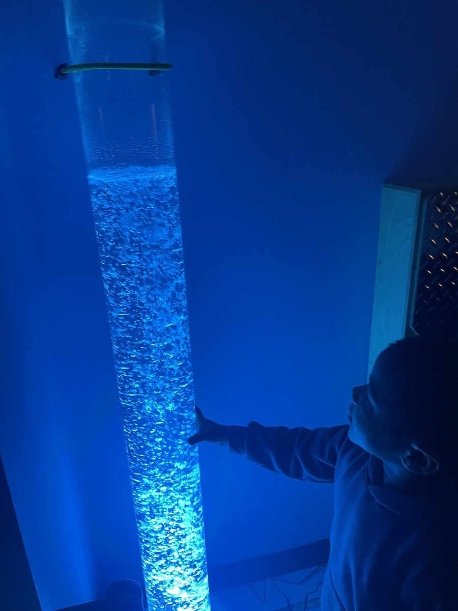 Sensory Fun! Loving our new bubble tube in our sensory room! 🫧🫧🫧
#WIproud <a href="/JeanneDowling11/">Jeanne Dowling</a> <a href="/MsRooney_2/">Megan Rooney</a> <a href="/RhondaPPratt/">Rhonda Pratt</a>