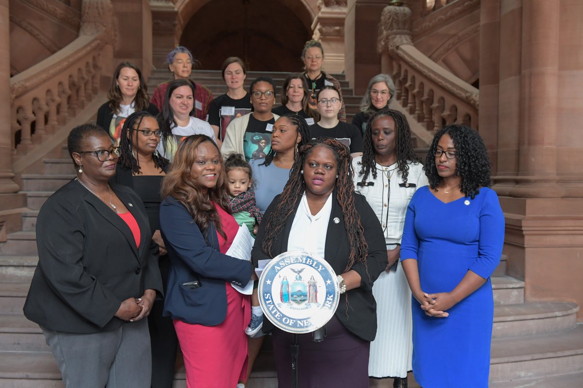 For #BlackMaternalHealthWeek, I joined colleagues and advocates to launch our Maternal Health Equity Agenda. We're tackling NY's #maternalhealth crisis to safeguard Black mothers and families with equitable healthcare access, including prenatal, birthing, and postpartum care.