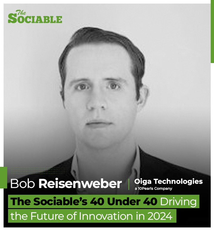 Bob Reisenweber of 10Pearls was named to The Sociable's 40 Under 40 Driving the Future of Innovation in 2024!

sociable.co/business/the-s…