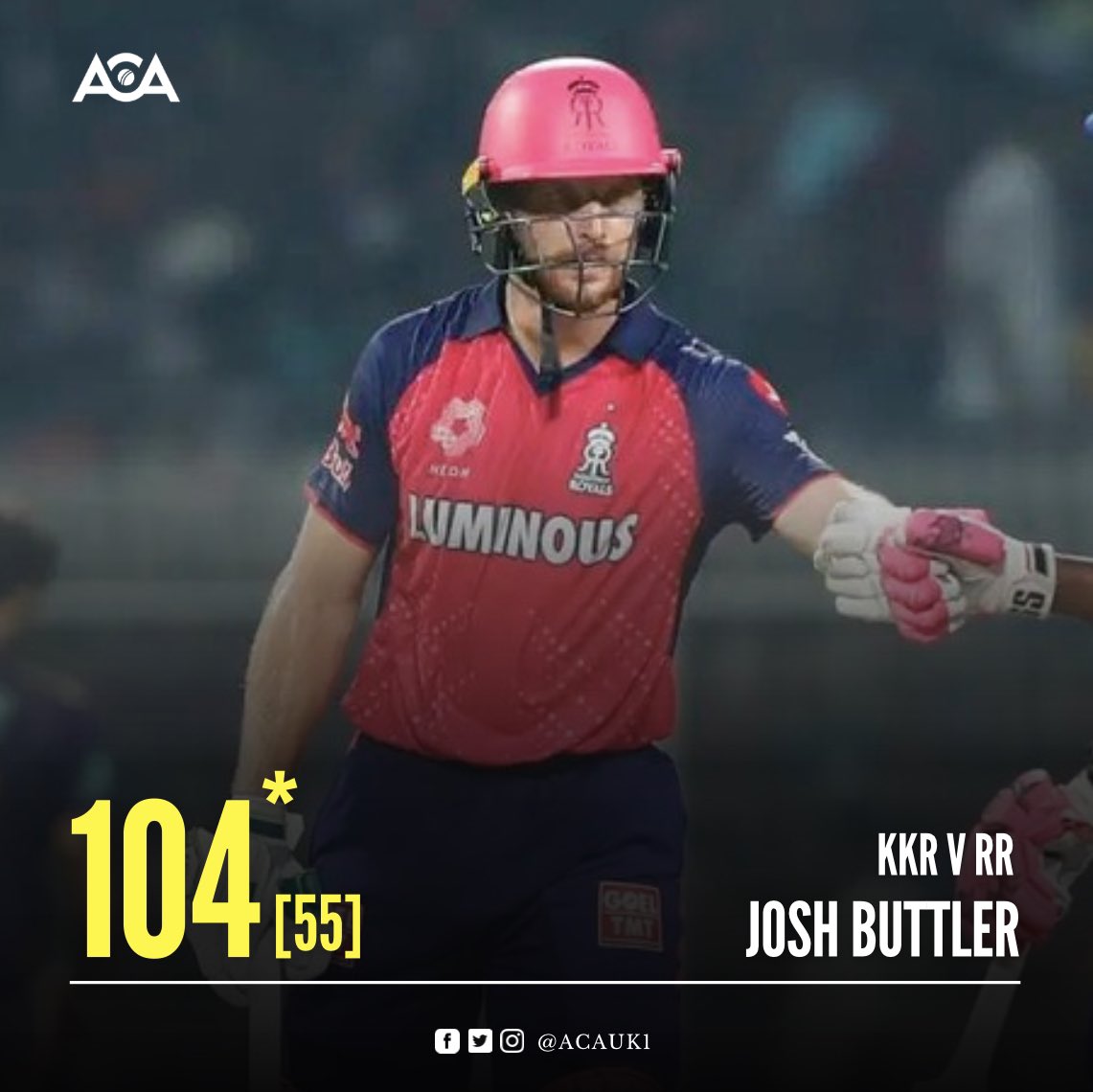 Buttler did it for @rajasthanroyals #KKRvRR #IPL24