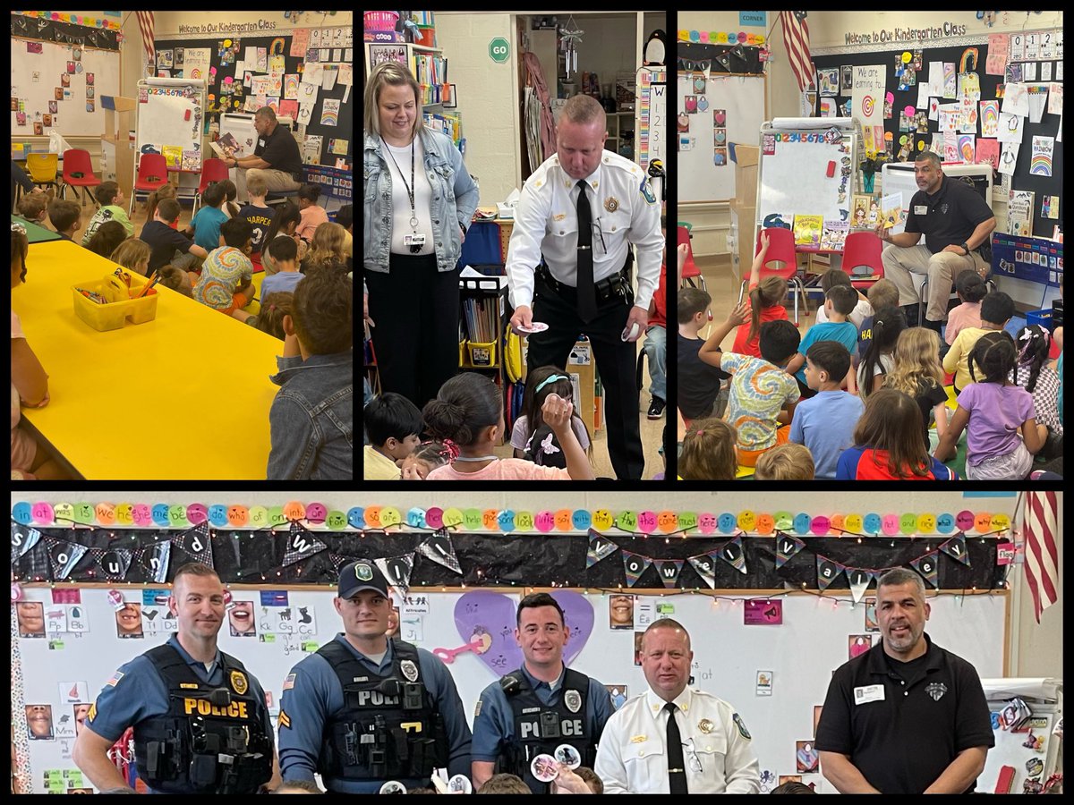 .@CamdenCoPros & Bellmawr Police Department Visit Burke Elementary School for Story-Time & to Meet the Students 📚📖📕 camdencountypros.org/news/article/1… #CCPO #camdencountynj #communityengagement #communityoutreach #students