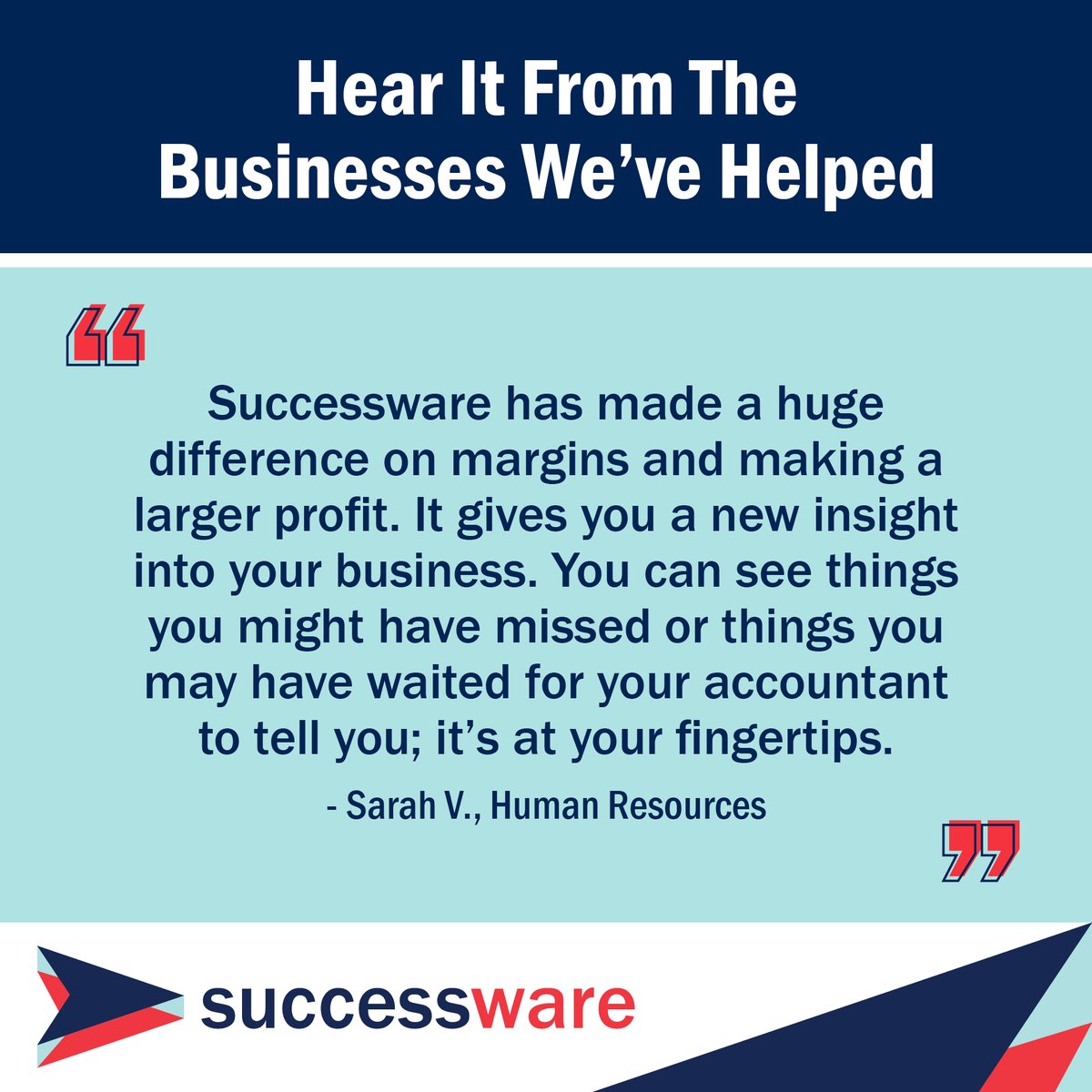successware21's tweet image. One thing our customers love most about Successware is our integrated accounting module. You will now have access to all your business data at your fingertips. Click here to read more great testimonials from our customers: hubs.li/Q02rtQVm0

#Successware #FSMSoftware