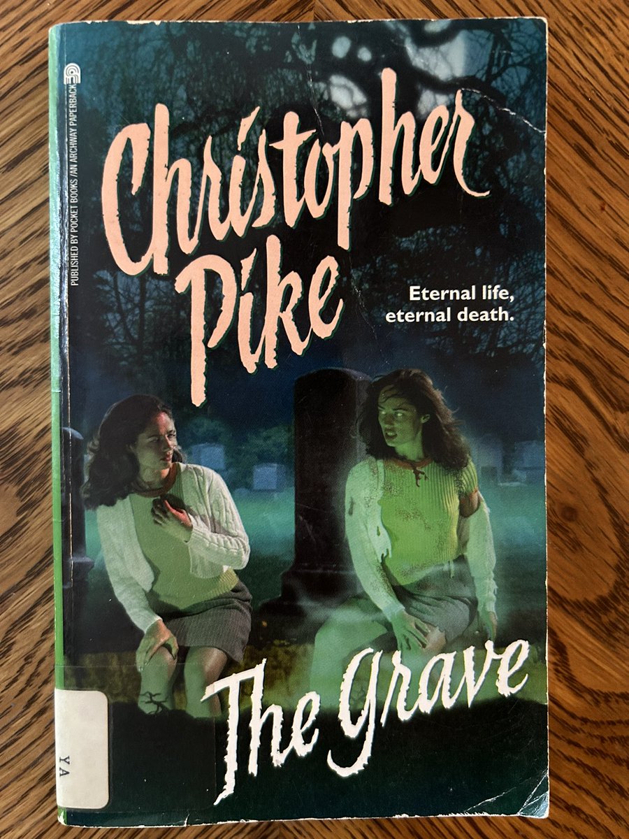 The Grave. Written by Christopher Pike.

#bookaddict #coverart #bookcover