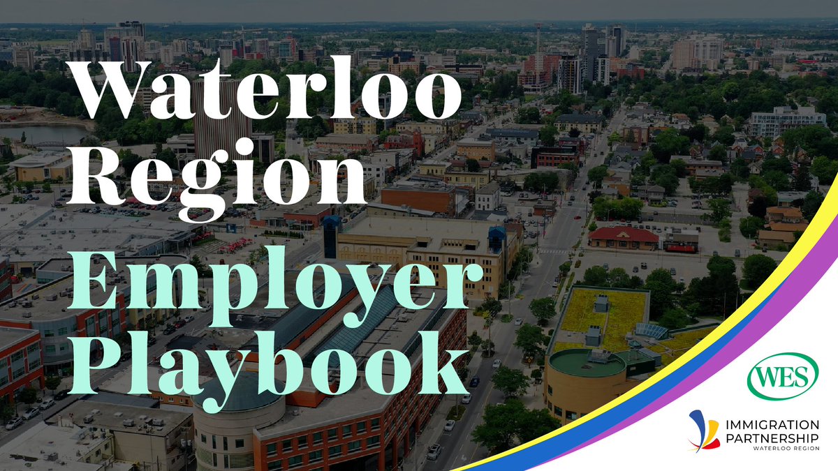 Employers in #WaterlooRegion: unlock the potential of Canada’s #immigranttalent & fill those labour gaps!
The #WaterlooRegionEmployerPlaybook provides resources for posting jobs & recruiting diverse candidates with valuable skills
Visit: bit.ly/waterloo-pb 
#InclusiveEconomy