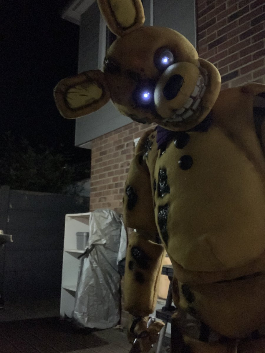 Oh! I refurbished my Yellow Rabbit cosplay btw.
•
#FNAF