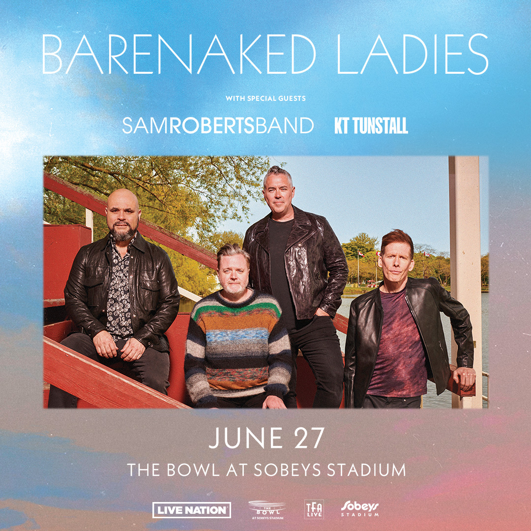 Ahhh the wonder of being reunited with my pals @barenakedladies! 😎🤘🏻I'm gonna be supporting them with @samrobertsband at The Bowl at Sobeys Stadium in Toronto, Ontario, on June 27th! 🇨🇦 Tickets on sale FRIDAY! See you there! 🎟️More info here! - ticketmaster.ca/barenaked-ladi…