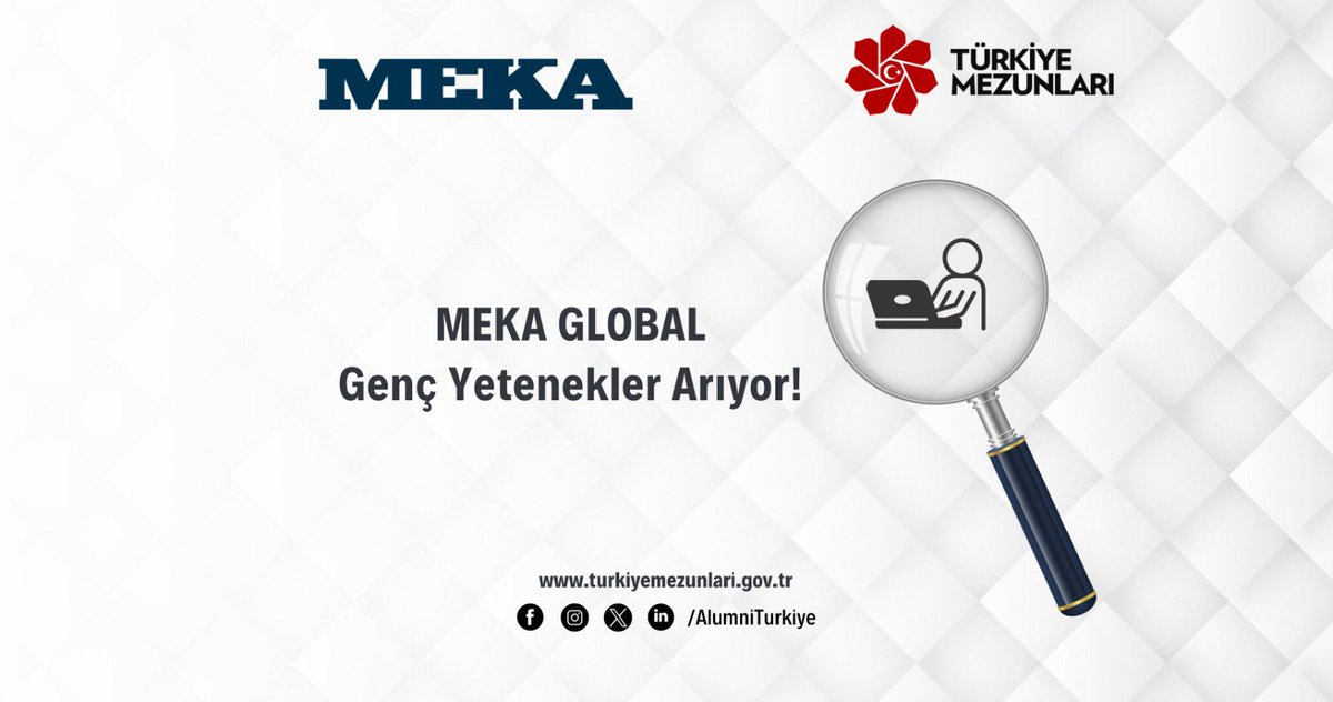 MEKA Global genç yetenekler arıyor. 🔎Detaylı bilgi: dkp.blob.core.windows.net/kurumsal-multi…