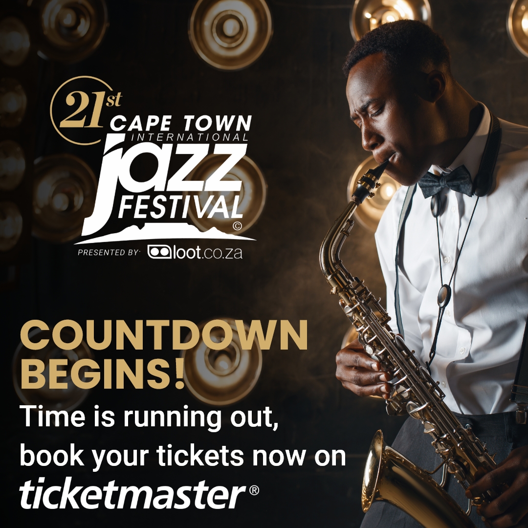 The countdown to the 21st Annual Cape Town International Jazz Festival begins! Have you reserved your tickets? Are those flights booked? With only 2 weeks left to #AfricasGrandestGathering, time's running out ⏰ Book your tickets now on TicketMaster > bit.ly/3TdhNnW