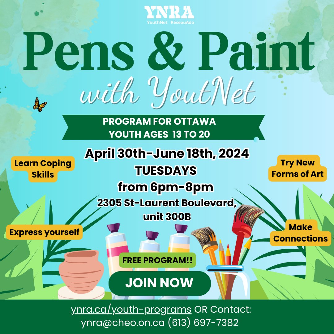 YouthNet / RéseauAdo (YNRA) tweet media