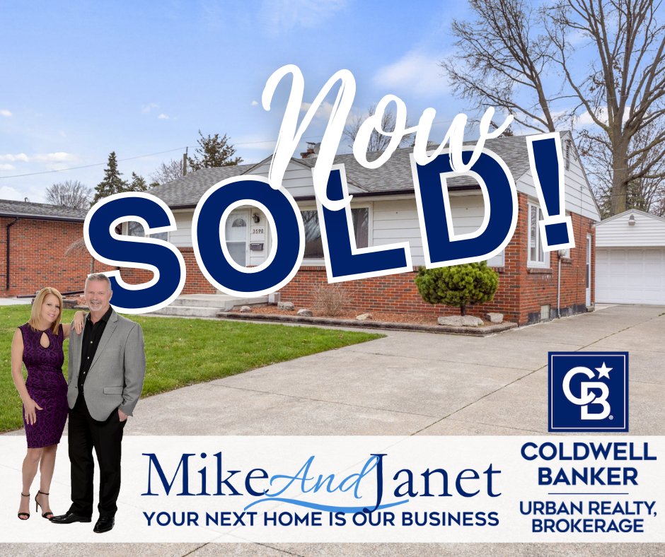 This home is now SOLD!! Congratulations to our Sellers. Thank you for trusting us to represent you. 😊

#mikeandjanet #nowsold #happyseller #realtors #ColdwellBankeragents #windsorrealtors #realestate #windsorrealestate #sold #YQG #CBUR