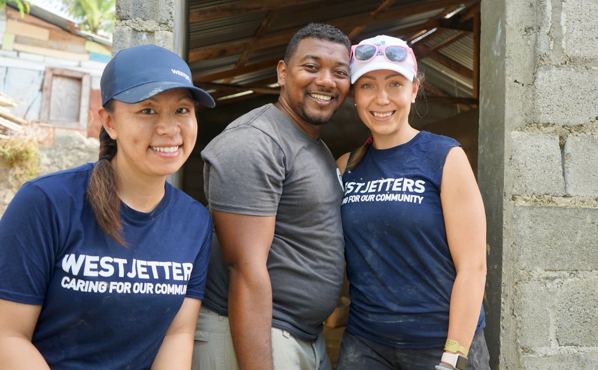 WestJetNews's tweet image. We are celebrating National Volunteer Week, shining a spotlight on a @LiveDiff Build, showcasing how volunteering and community investment initiatives can make a lasting impact on everyone in @WestJet’s world. #NVW2024 #EveryMomentMatters Read more:
ms.spr.ly/6010Y6Q2O