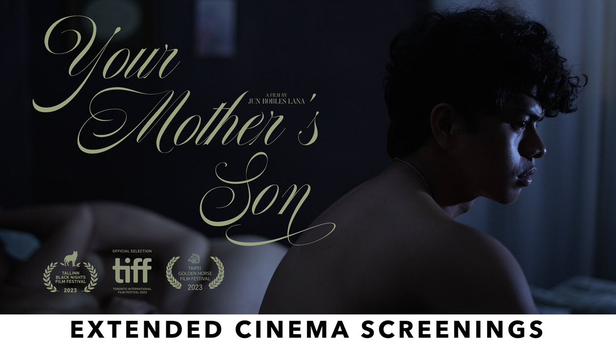 Extended Screenings at Gateway Cineplex today!
YOUR MOTHER’S SON
a film by @junrobleslana 

Tickets and Screening times at @gatewaycineplex18