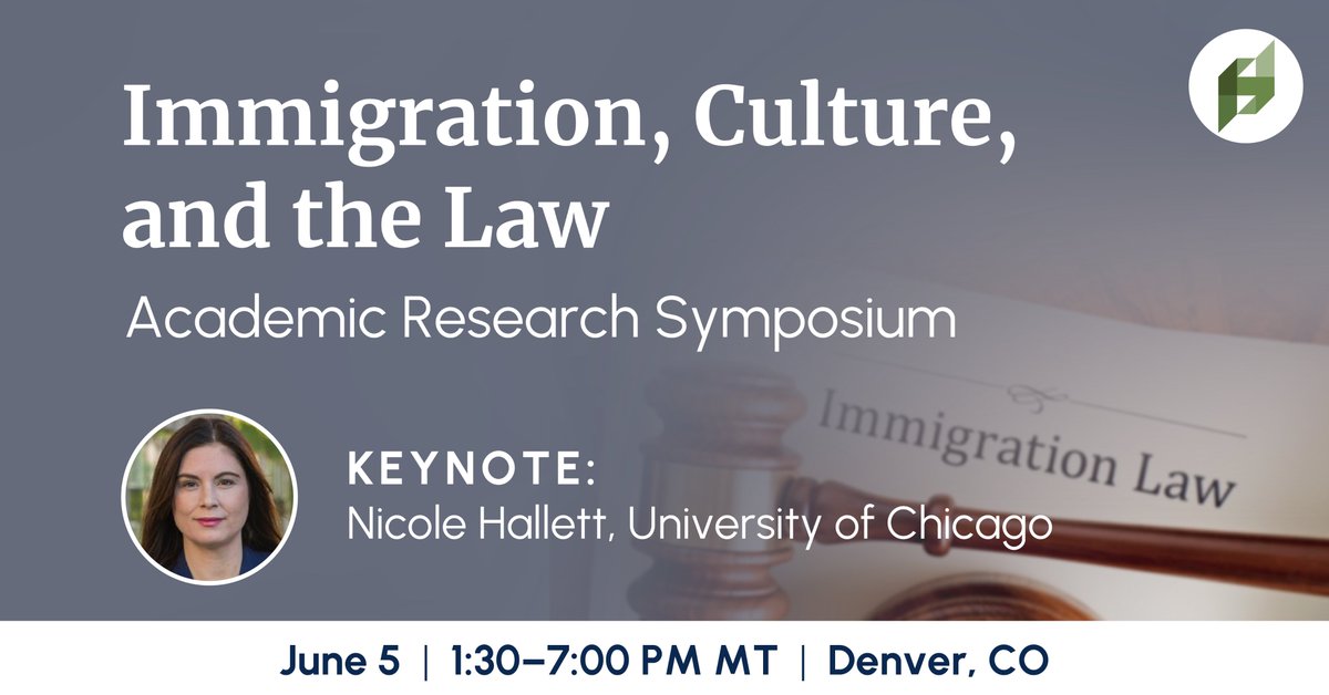 Join us a day before the @law_soc annual meeting for a symposium on “Immigration, Culture, and the Law.” Hear from Dr. @HallettNicole of @UChicago and others in a deep-dive into perspectives on global immigration trends and policy impacts. Apply today! theihs.org/academic-progr…