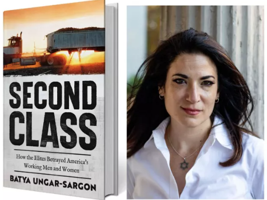 Today 4pm #InTheDugout OceanStateCurrent.com/Dugout Special guest Batya Ungar-Sargon @bungarsargon on her book: how 'elites' betrayed US workers & turned them into 2nd class citizens. And, Adam Carbone's brilliant mini-documentary on the depravity of the Left, as demonstrated last