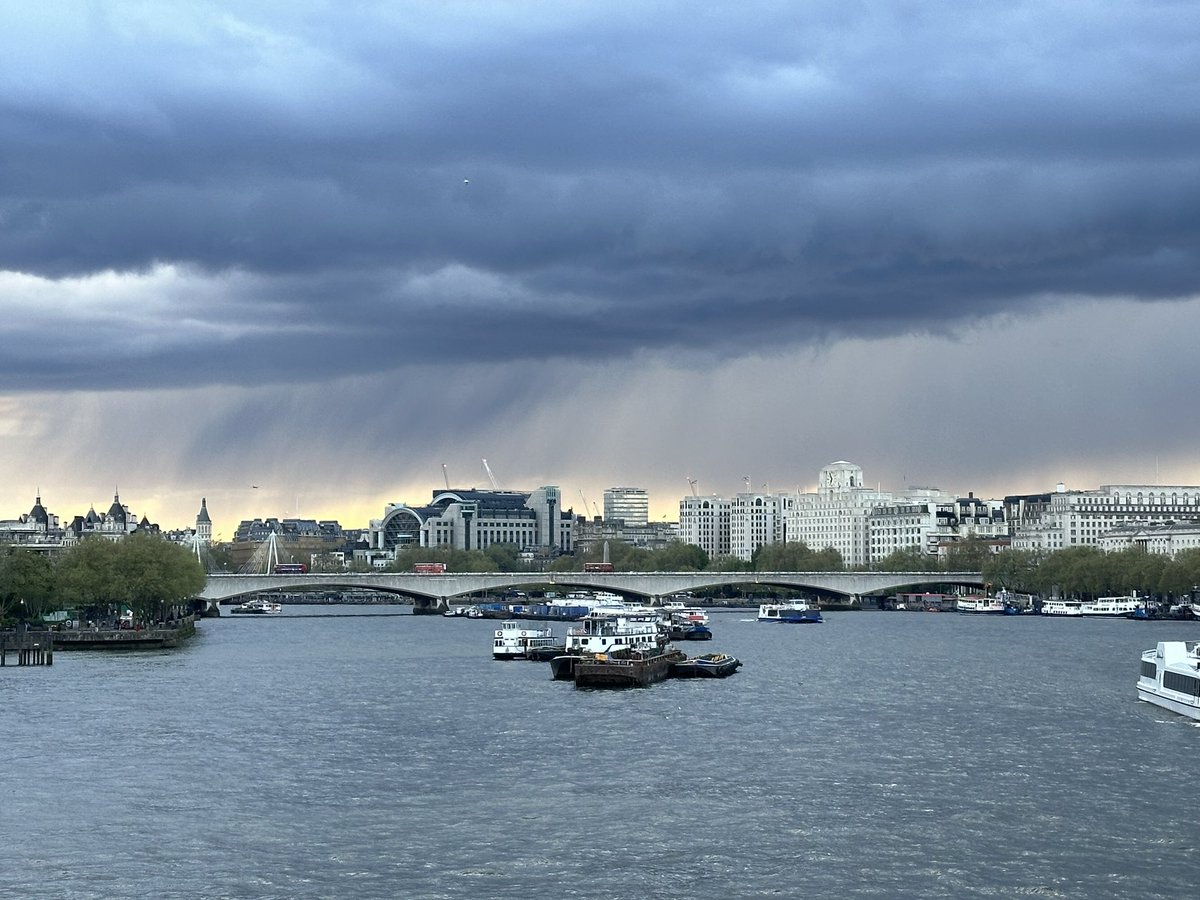 Sky over London, delivering some serious rain! Has been a mad day of rain, hail and sunshine!