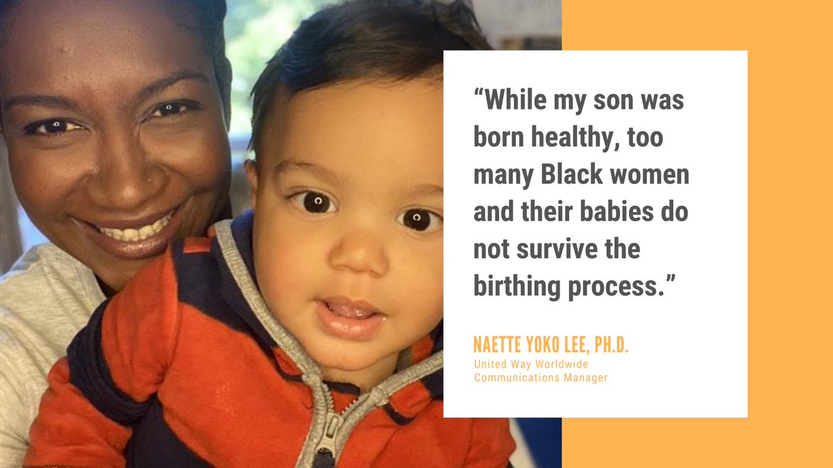 Naette's story reminds us of the challenges many Black women in the U.S. face in childbirth. United Way and @Deloitte's Health Equity Institute are changing the narrative so that every mom and baby can thrive. #BlackMaternalHealthWeek #BMHW2024 unitedway.org/blog/confronti…