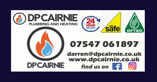 In #Aylesbury, #DPCairniePlumbing is your go-to for all heating & plumbing needs. Day or night, they're ready to respond. Experience service that's a cut above the rest! For exposure that counts, partner with #CornerMedia #ledscreens #BeSeen #LocalBusiness #BucksAdvertising