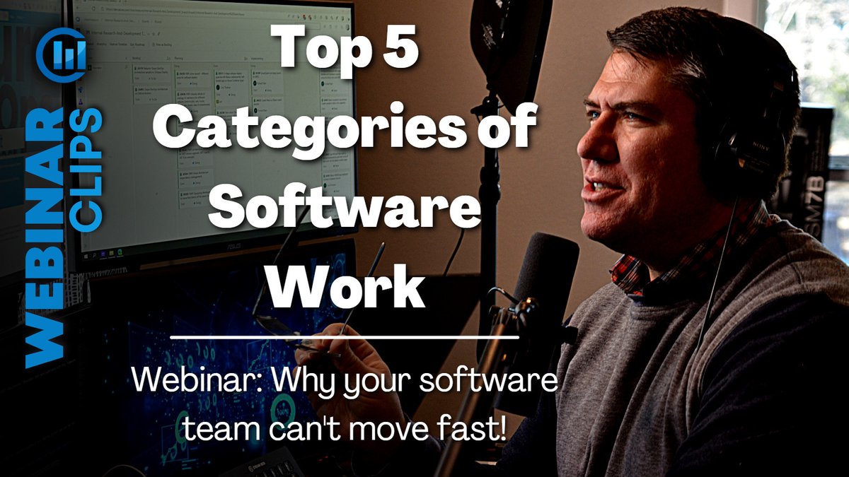 ClearMeasure's tweet photo. Want your software team to move fast? You need to understand these 5 categories of software work.
https://t.co/F55Xmfox3x
#ClearMeasureWay #SoftwareTeam #SoftwareWork #SoftwareDevelopment @JeffreyPalermo https://t.co/PnZ6CzkF0V
