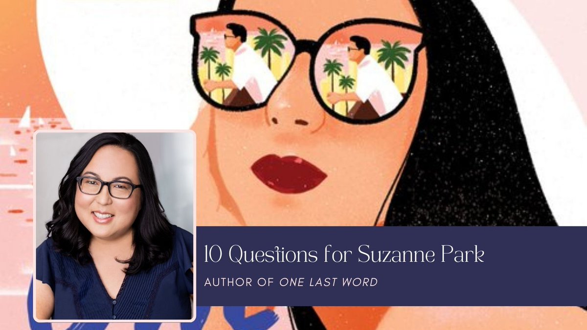📱An app-accident 🎤Writing for stand-up vs. writing for books 🆕Trying something new It's all here in our latest #10Qs with @suzannepark, author of ONE LAST WORD. Read the entire interview now: bit.ly/3JjCdr1