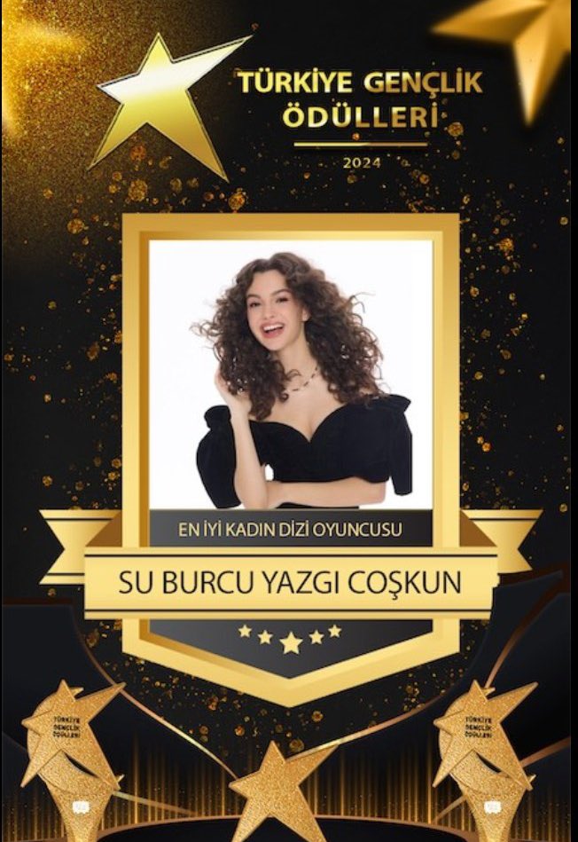 MuzikveTV's tweet photo. 16 Mayıs’da töreni gerçekleşecek olan Türkiye Gençlik Ödülleri’nde #SuBurcuYazgıCoşkun  “En İyi Kadın Dizi Oyuncusu” ödülünü alacak. 👏♥️ https://t.co/NDsqNtZe14