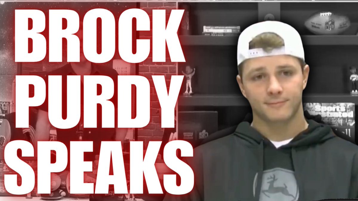 Brock Purdy joined the Pat McAfee Show today to explain where he wants to improve this season. Plus, what do we make of the #49ers draft rumors? @JasonAponte2103 and @StatsOnFire are LIVE now! youtube.com/live/usFR8Ohmw…