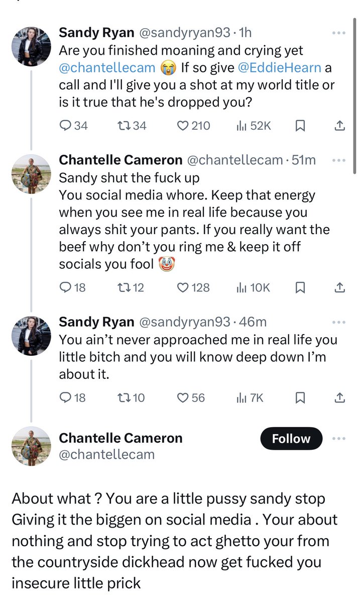 Boxing_palace_'s tweet photo. #chantellecameron vs #sandyryan on twitter today ‼️‼️ https://t.co/wPx9P9Mq0A