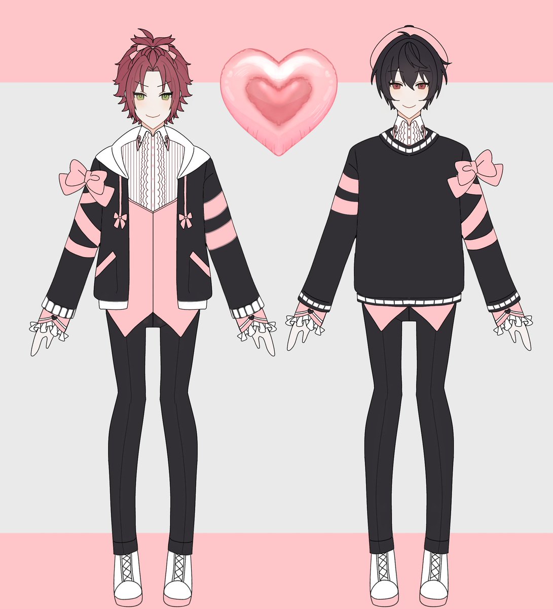 design - Heart ribbon🎀 🩷
#enstars #ritsumao #りつまお #maoritsu #まおりつ