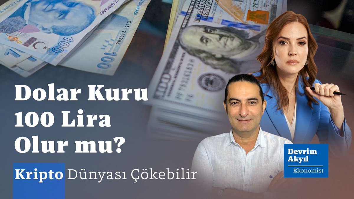 📌 Merkez Bankasının Zararı Bizi Endişelendirmeli mi? 📌 Enflasyonla Mücadele Uygulamada Başarısız mı? 📌 Altın ve Gümüş Ne Olacak? 📌 Kripto ve Bitcoin'de Son Durum! Ekonomist Devrim Akyıl @laplace2011 ile söyleşimiz YouTube kanalımda yayında 👇👇👇 youtu.be/-P5rnxJzSHo?fe…