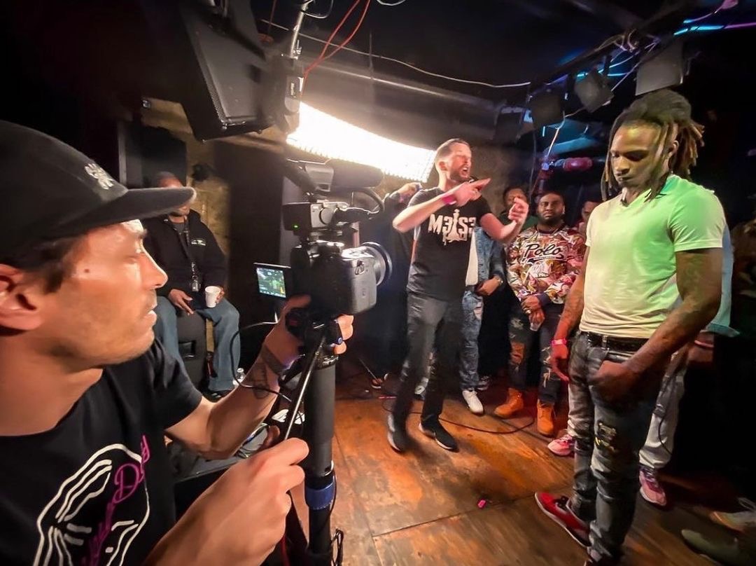 Battle Rap's MVP

Most battle rap fans got to experience some of the culture's biggest moments through Ben's lens. He was the primary camera operator for URL, RBE, KOTD, Chrome 23 and Hitman Holla's Bag$ &amp; Bodies reality show.