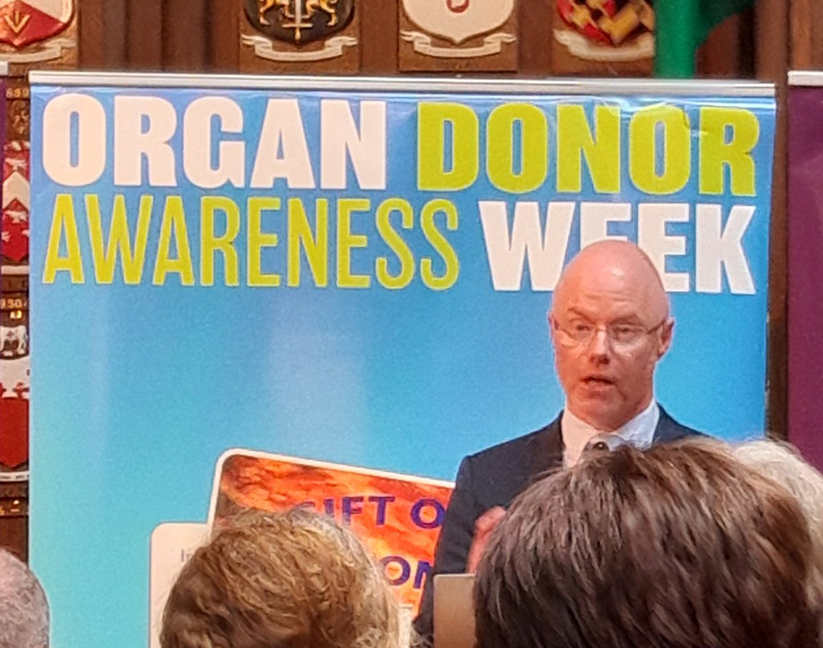 Delighted to be at the launch of #OrganDonationWeek2024 today hosted by the @IrishKidneyAs alongside colleagues from the #IrishDonorNetwork. Looking forward to the Human Tissue Act becoming a reality, hopefully, in this calendar year. @DonnellyStephen @odti_irl