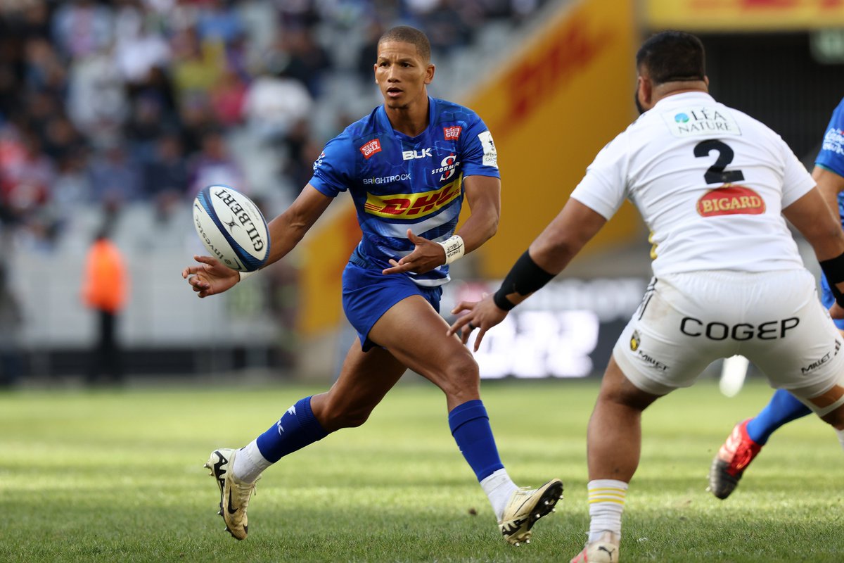 ⚡ @THESTORMERS Stormers are currently 5th in the URC table, with 39 points compared to our 35. This season they have the 2nd most clean breaks in the league (110) but we have the highest tackle success rate (90%) Where do you see the key battles this weekend? #TogetherAsOne