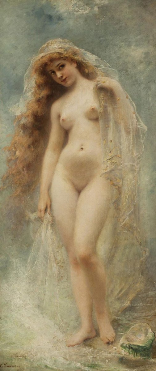 Birth of Aphrodite, 1915, Konstantin Makovski