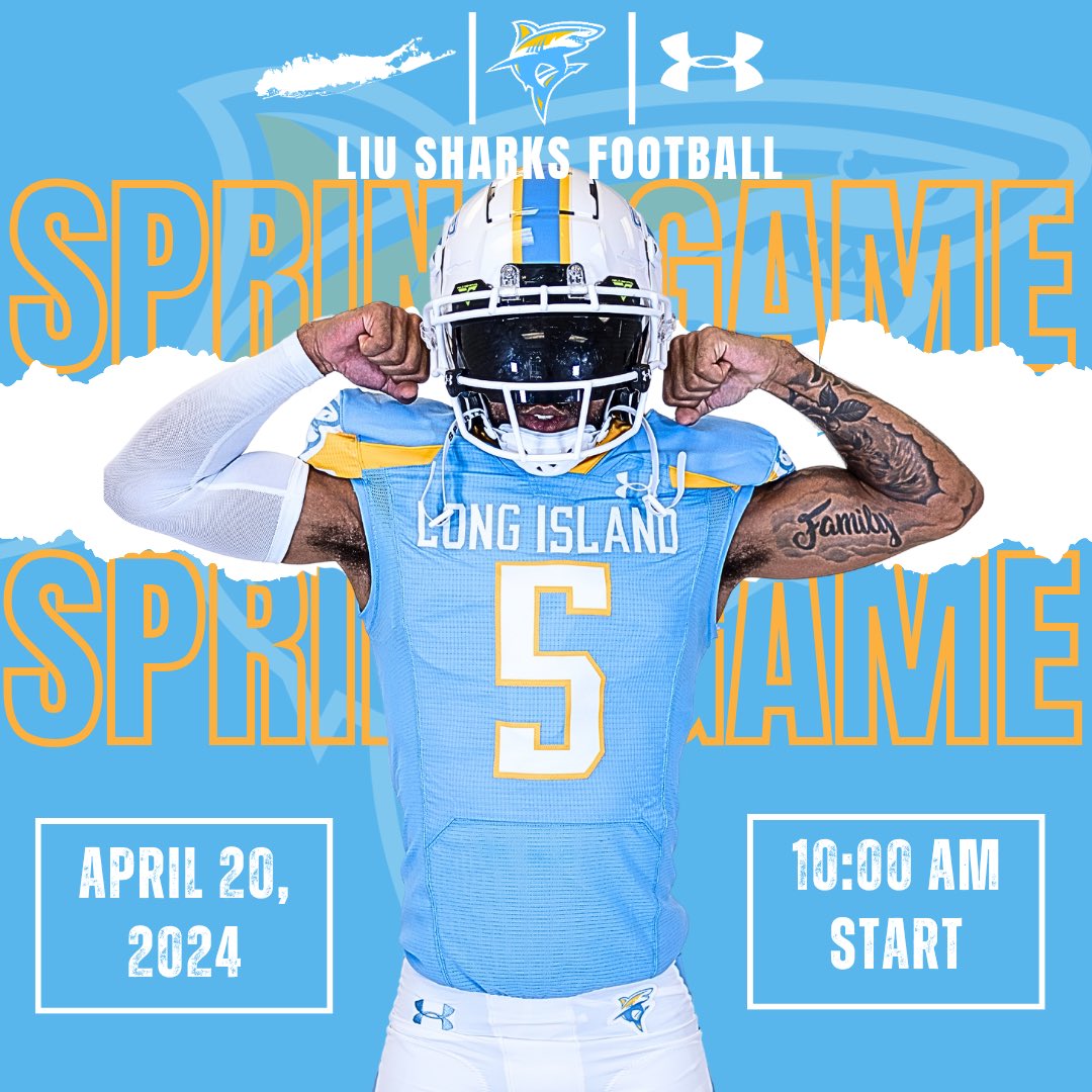 4️⃣ Days Away From Our Spring Game #BiteDown🦈