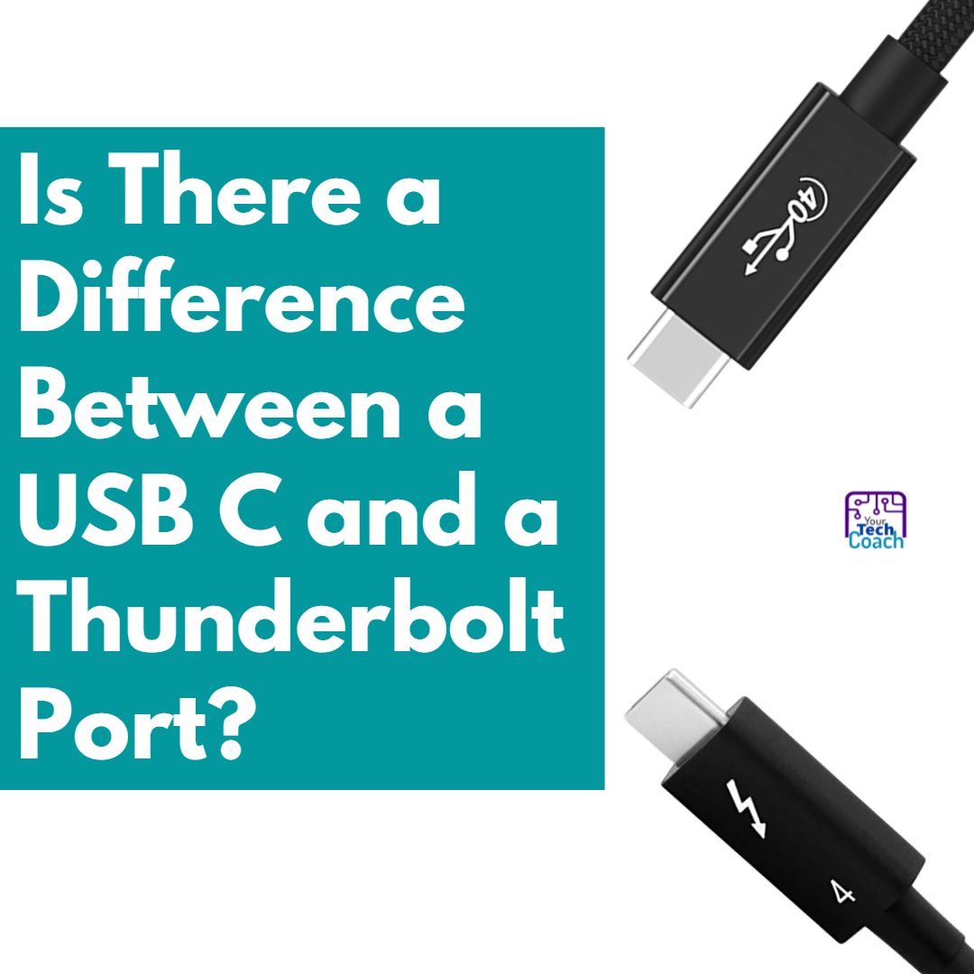 Is There a Difference Between a USB C and a Thunderbolt Port? 

youtu.be/Qm_AOhU6xQM

#thunderboltandusbcexplained, #arethunderboltandusbcthesame, #YourTechCoach