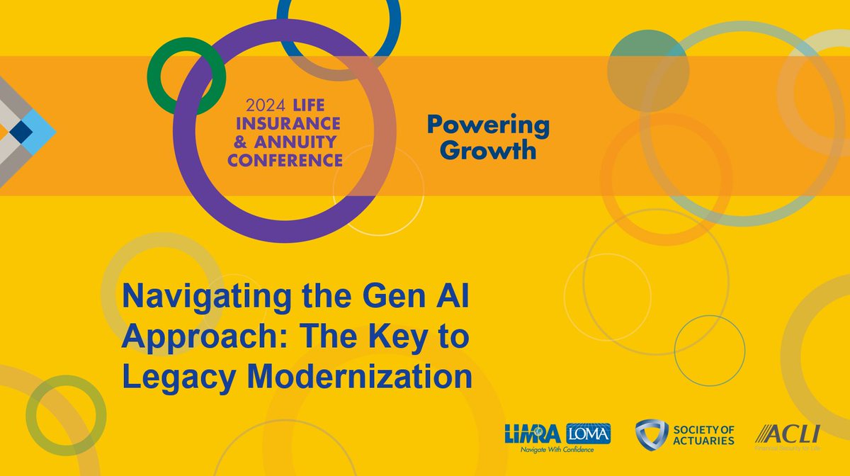 LIMRA's tweet photo. “The reality remains: bad data in, bad data out – regardless how fast it is.” Samantha Chow, global head of life, annuity and benefits, @Capgemini , commenting on the continued importance of data integrity in a GenAI world. #LifeAnnuityConf https://t.co/bNDkSYBeMm