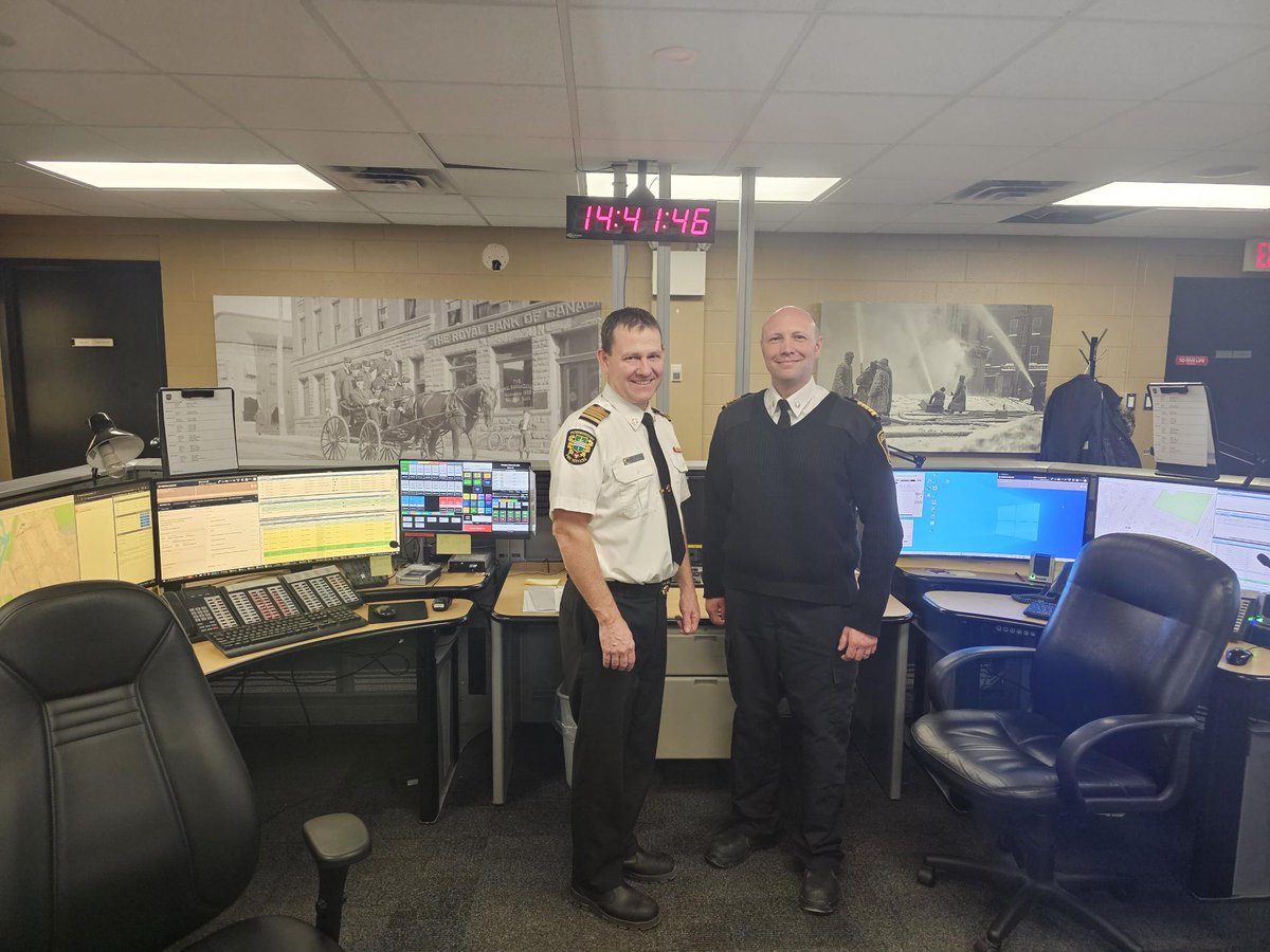 Welcome Belleville Fire and Emergency Services! Today Peterborough Fire Services began fire dispatching service for the City of Belleville. PFS now dispatches for 17 fire departments servicing a population of approximately 400,000 residents. belleville.ca/en/news/bellev… #npstw2024