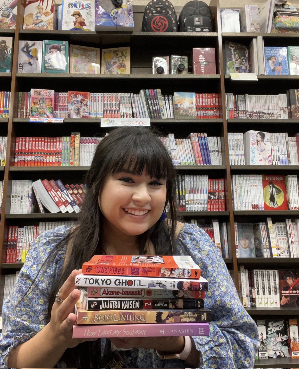 BNSunsetValley's tweet photo. Join us for our Manga and Anime sale! Buy One Get One 50% off from now until April 21st. Come visit us here at B&amp;N Sunset Valley! #bnsunsetvalley #barnesandnoble https://t.co/1NXY8lrhoJ
