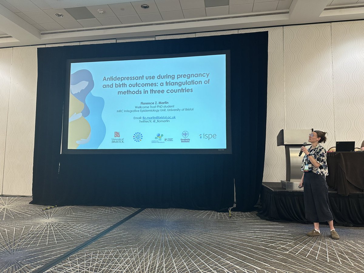 It was an honour to present my work at ISPE’s 2024 Mid-Year Meeting in Orlando, Florida - thank you @IntPharmacoEpi for the opportunity & the scholarship that facilitated my trip across the pond! Great to make new connections & engage with so much inspiring pharmacoepi work ☀️