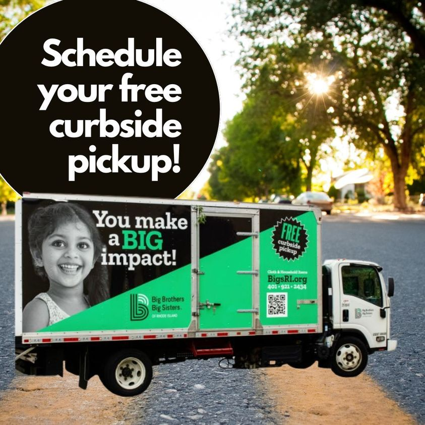 JEGroupRI's tweet photo. via Big Brothers Big Sisters of RI - Spring cleaning made easy! Clear your clutter w/ FREE curbside pick-up of clothing, linens & small housewares. Schedule now at https://t.co/nySxQmloJ0 & say goodbye to those bags by your door! #donateclothing #springcleaning #cleanouts https://t.co/nbuUU0dsUt