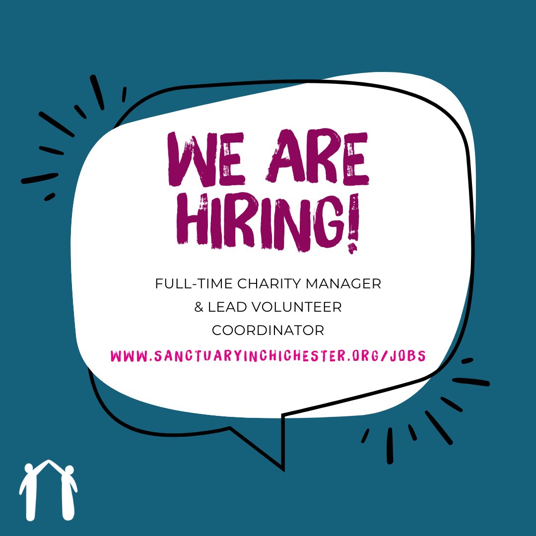We are now looking to recruit a new, full-time Charity Manager & Lead Volunteer Coordinator. For more info please go to sanctuaryinchichester.org/jobs/ #recruiting #charityjobs #charitymanager #jobvacancy #chichester #refugeeswelcome #asylumseekerswelcome #refugeecharity #westsussex