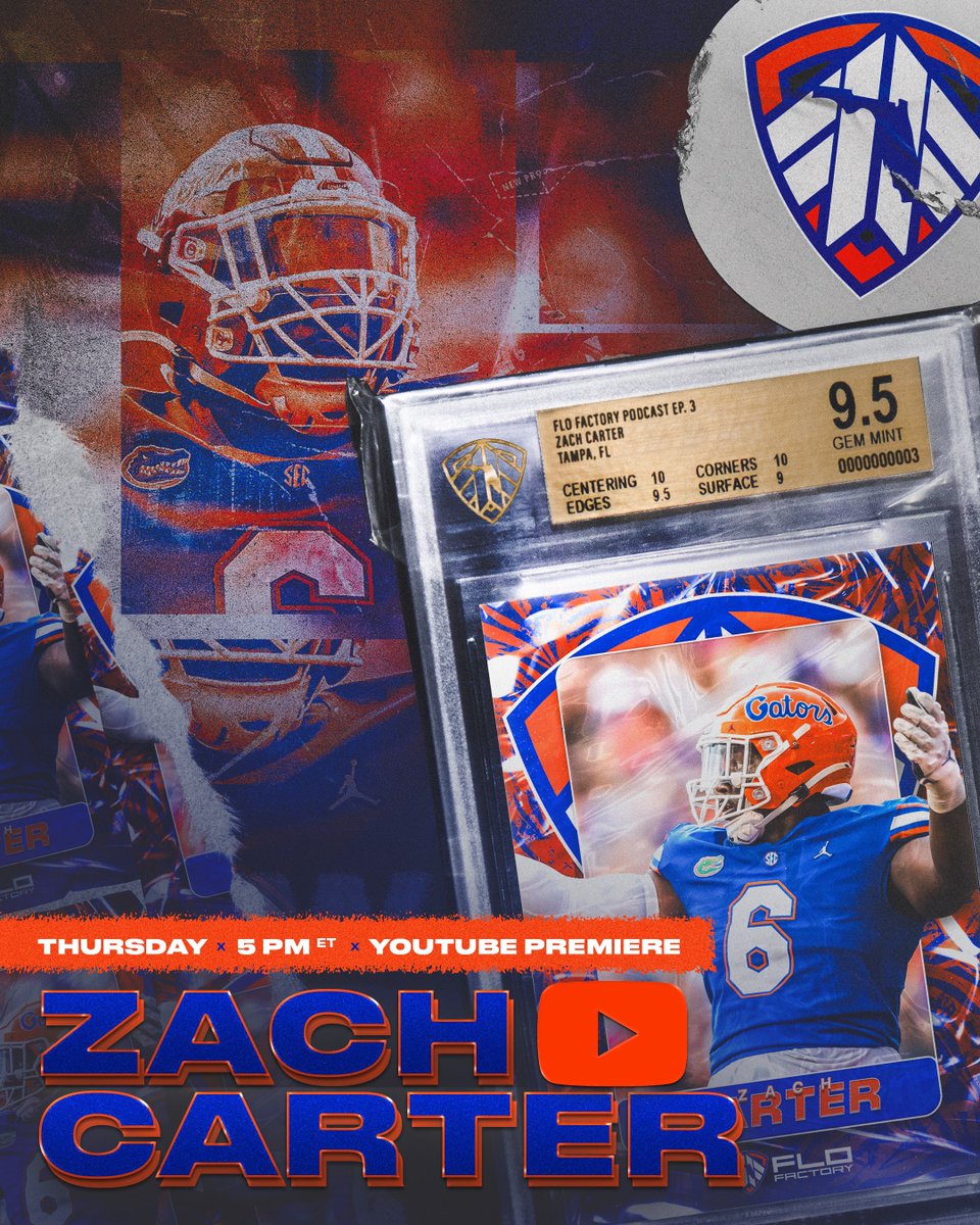 Calling all Gators 🐊 @_Zachattacks joins the pod THIS WEEK for episode 3 of Flo Factory