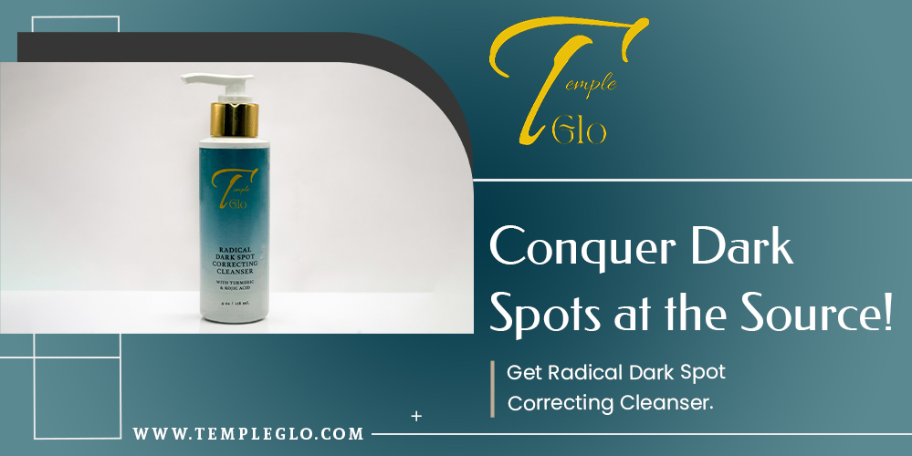 TempleGlowup's tweet photo. Temple Glo’s Radical #DarkSpot Correcting Cleanser.
This cleanser features kojic acid, a #naturalskin-lightening agent, to combat hyperpigmentation &amp; even out your skin tone. With regular use, you’ll notice a visible reduction in dark spots &amp; a brighter!
🛒https://t.co/BcbAXifiHv https://t.co/QrGzYTxPZd