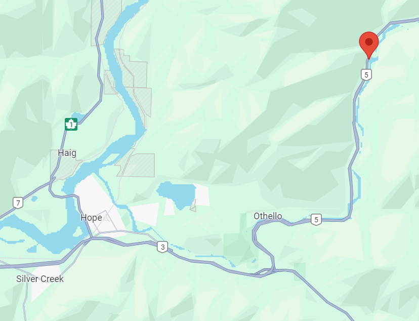 ⚠️UTILITY WORK #BCHwy5 - crews are scheduled to start working tomorrow at 8:00am southbound between Exit 192 and Exit 183: Othello Rd. The shoulder will be closed. 
#HopeBC
ℹ️drivebc.ca/mobile/pub/eve…