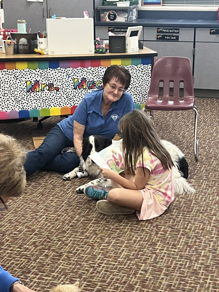kwasnykate's tweet image. Huge shout out to Love on a Leash! Our readers loved reading to the pups! @gina_m_mach @keridiane #SD113a #RebelPride