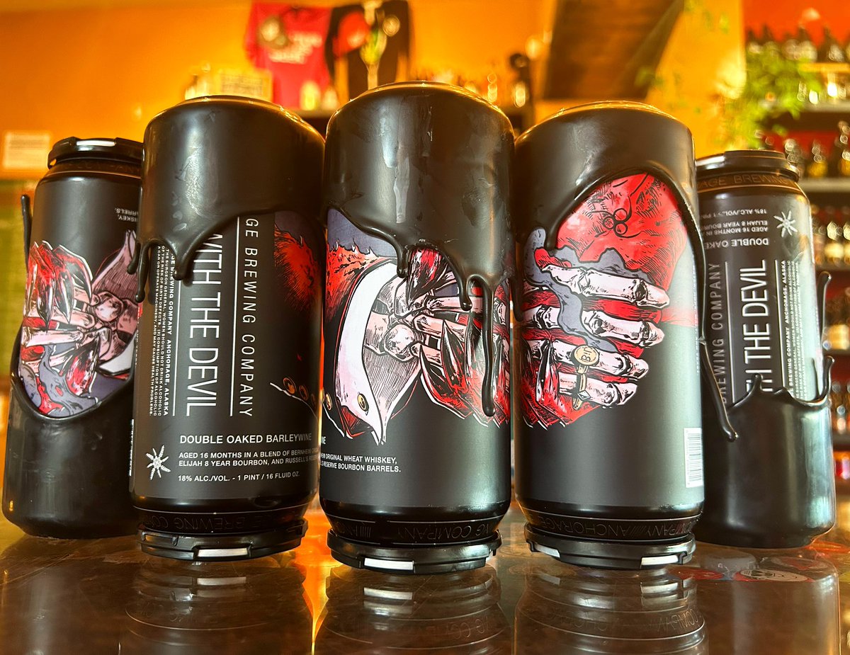 barrelhousetap's tweet photo. You need these wax dipped cans of @anchoragebrew Deal With The Devil!! Super limited. Don’t miss ‘em!! #beer #craftbeer #limitedbeer #barleywine #dayton #thebarrelhouse #daytonlovesbeer https://t.co/nLCLhJa5XT