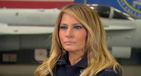 If I wanted to create a robot that appeared to be human, I would use Melania Trump as the blueprint by which the face should look. An empty vessel with no emotion or soul. #ProudBlue #VoteBlueToProtectWomensRights #TrumpTrial #TrumpIsANationalDisgrace