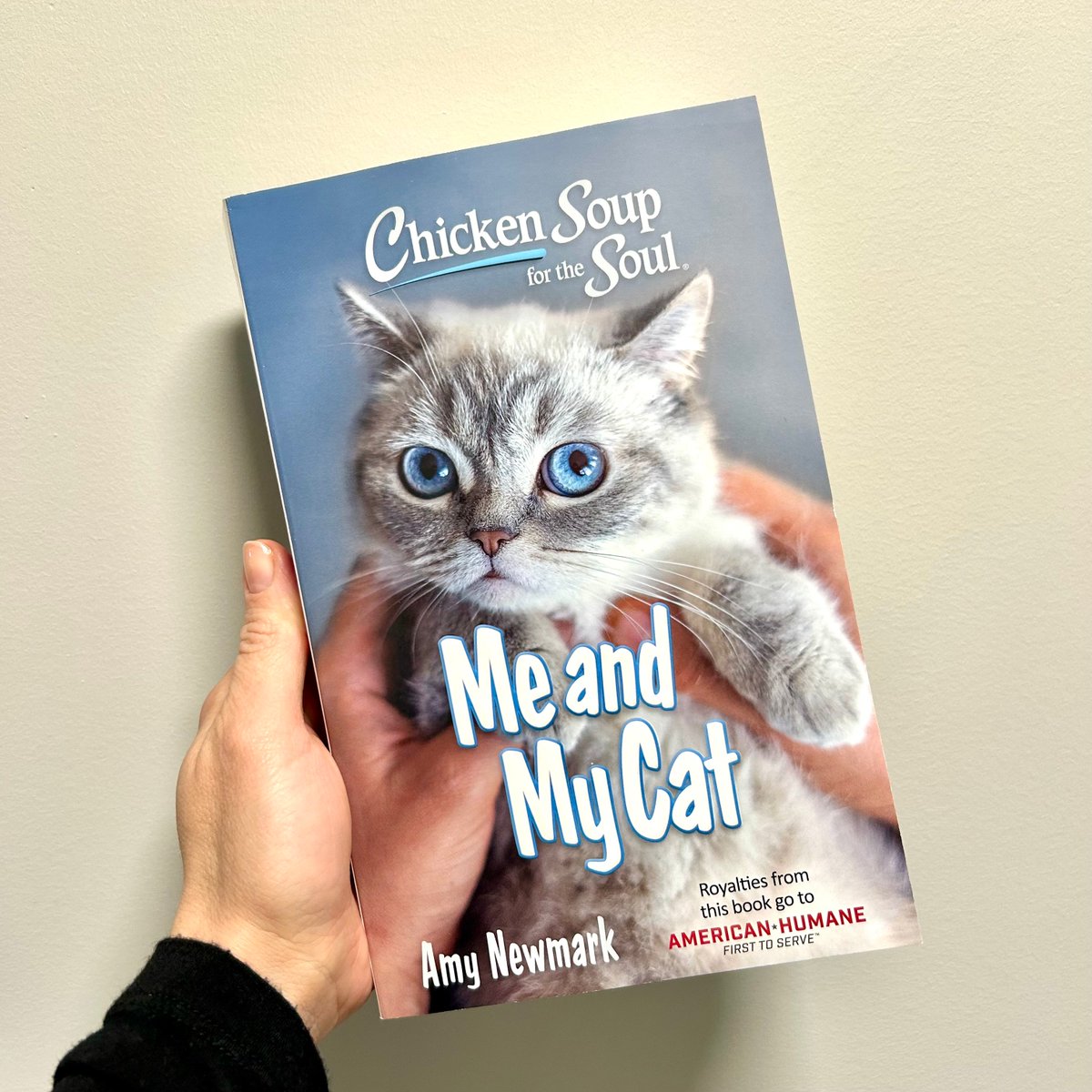 Every day is a new journey with your favorite feline friend! Grab a copy of Chicken Soup for the Soul: Me and My Cat now, and join us in supporting <a href="/AmericanHumane/">American Humane Society</a>. bit.ly/3vP7jDN